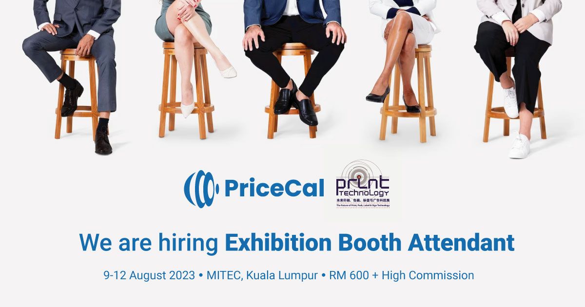 Join us as a Booth Attendant at the Print Technology Exhibition
